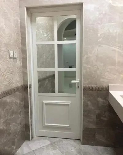 Door installed by Qala Aluminium, Dubai