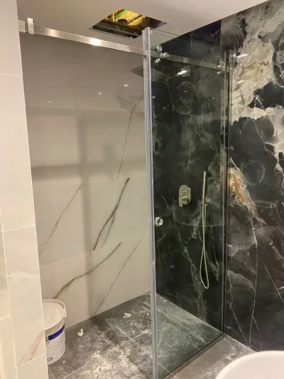 Glass installation by Qala Aluminium in Dubai