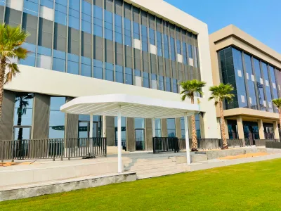 Aluminium pergola by Qala Aluminium in Dubai