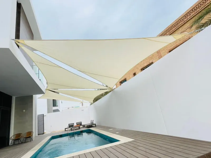 Shade Sails in the UAE by Qala Aluminium