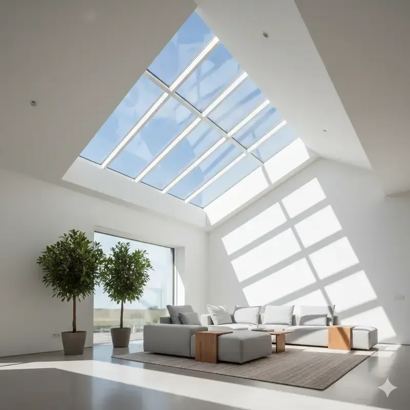 Skylights & Glass Roofs in Dubai by Qala Aluminium